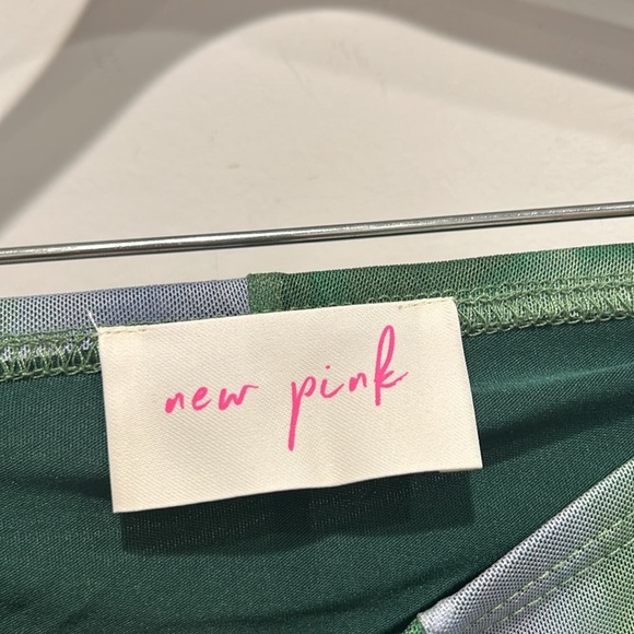 Brand New Dolls Kill New Pink SERENE SCENE Mesh Top and pants set women’s medium - Picture 7 of 9